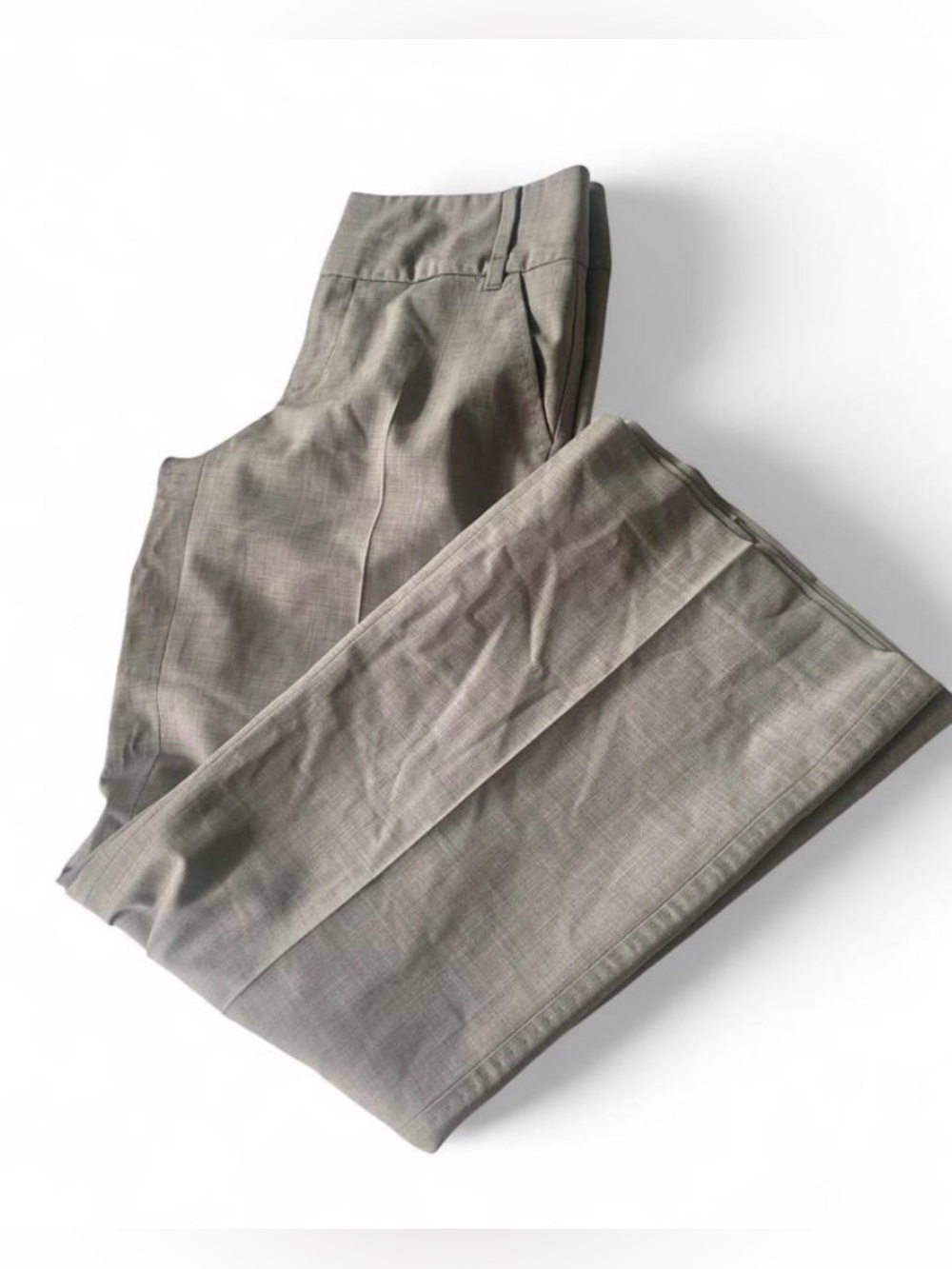 Banana Republic Martin fit gray trousers low rise Size 4 wide leg siren
